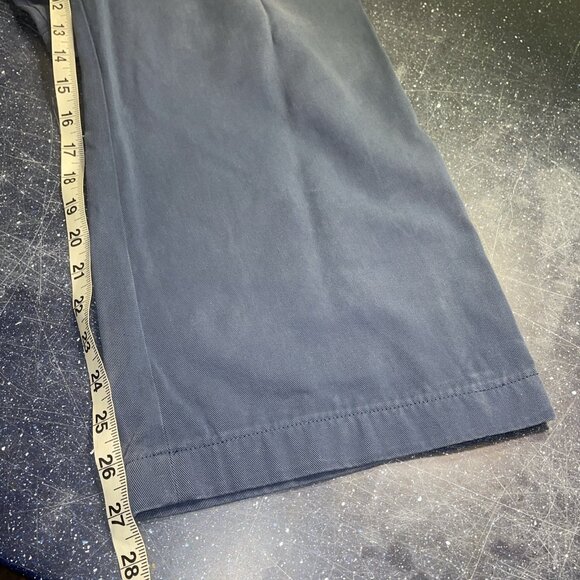 Zara Womens WBlue Canvas Pants Tuxedo Side Stripe Wide Carpenter Loop Leg Sz S - Picture 11 of 11